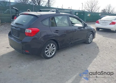 2013 Subaru Impreza 2.0I Premium из США, поврежденный, VIN JF1GPAC62D2855394